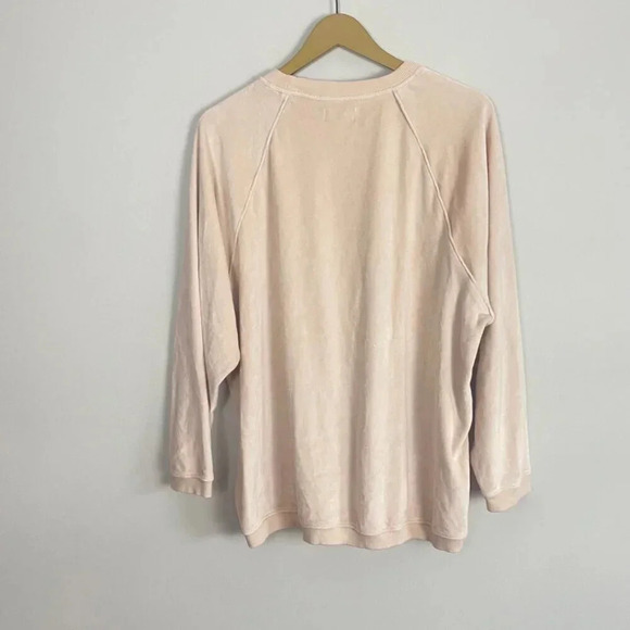 Aerie Blush Velour Sweatshirt - Picture 12 of 13
